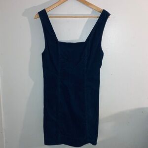 BDG Navy Blue corduroy Jumper dress